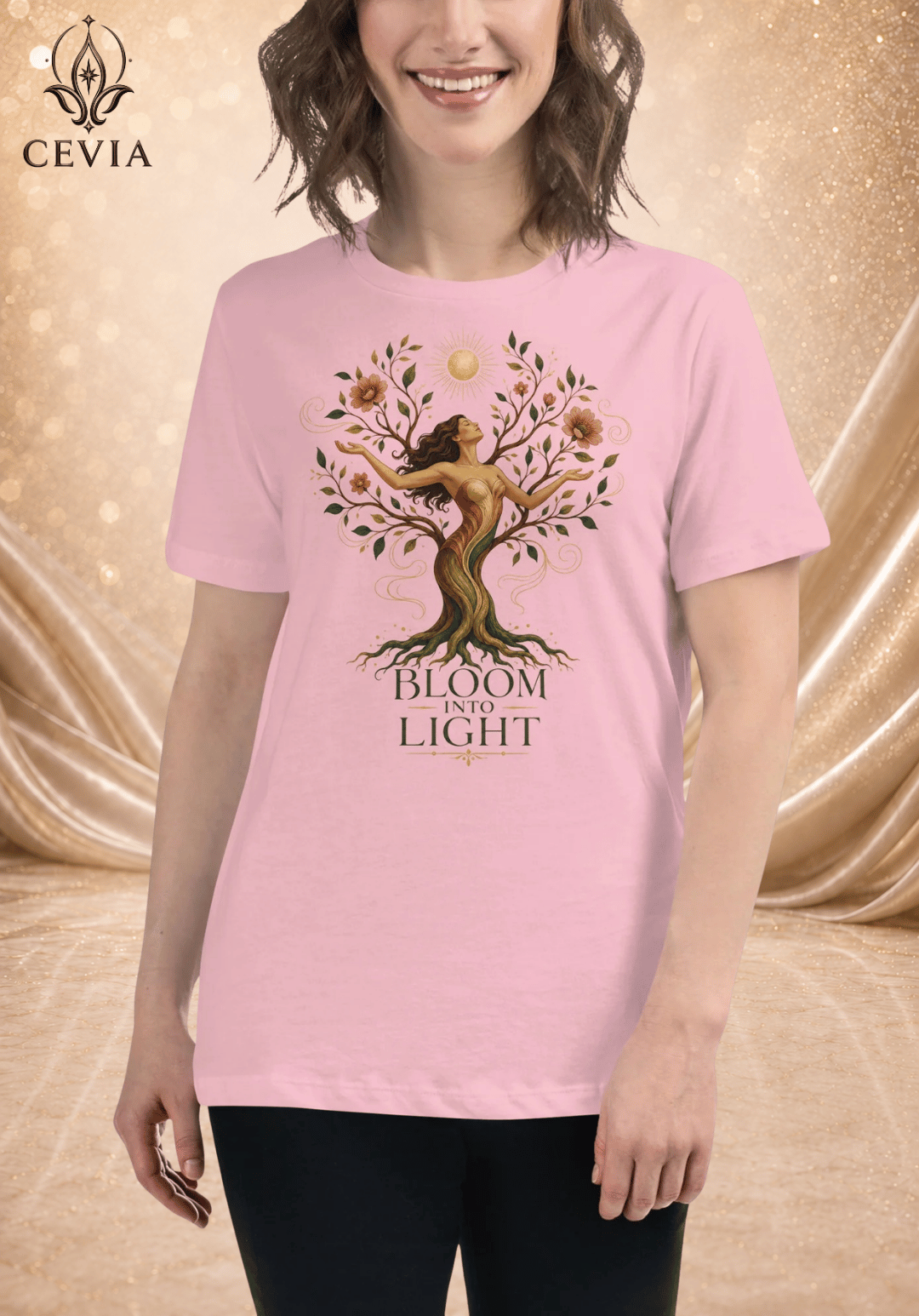 The Bloom Into Light Graphic Tee