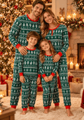Weihnachtliche Familien-Pyjama-Sets im Partnerlook — Evergreen Nordic
