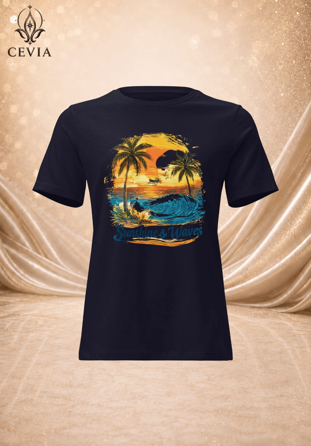 The Sunshine & Waves Graphic Tee