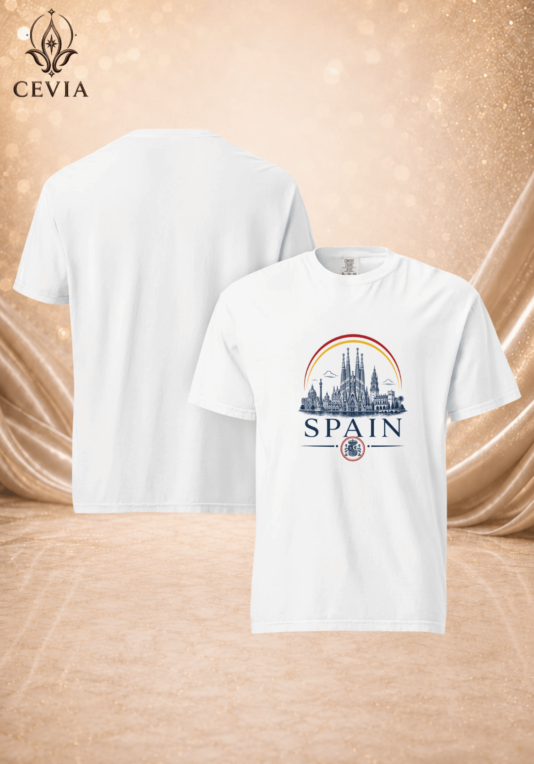 The Spain Supporter Graphic Tee