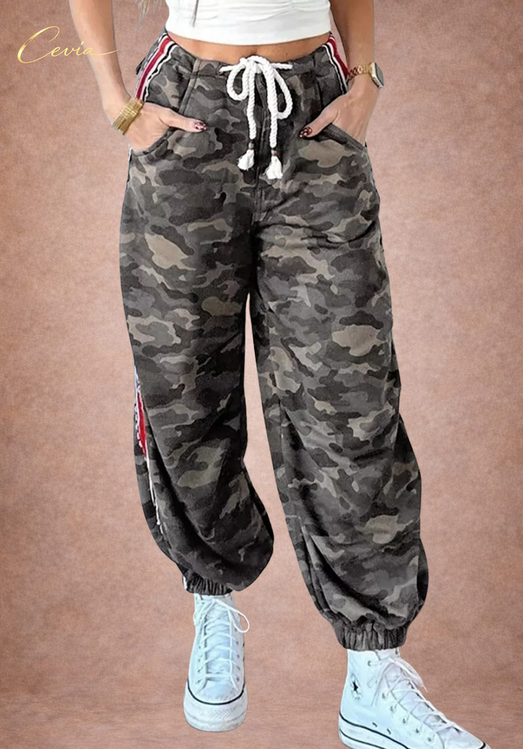 The Urban Rebel Camo Joggers