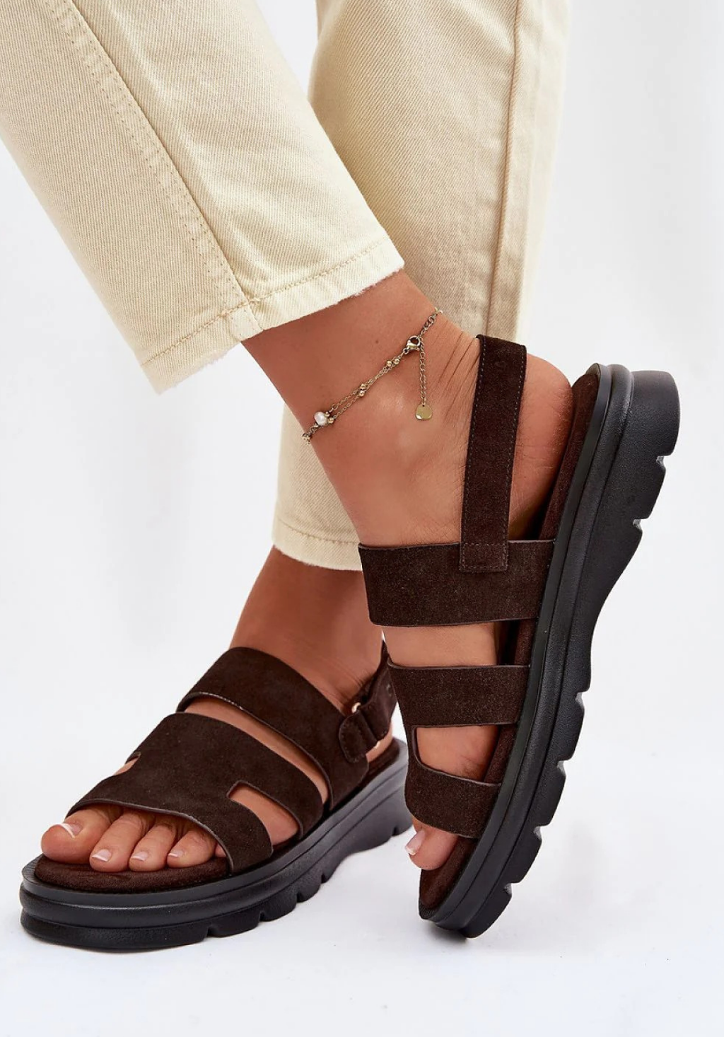 The Verona Comfort Suede Sandals