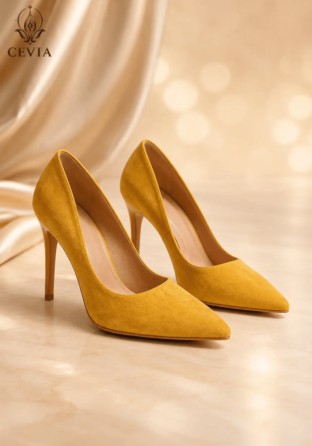 The Signature Pointed-Toe Stiletto Pumps