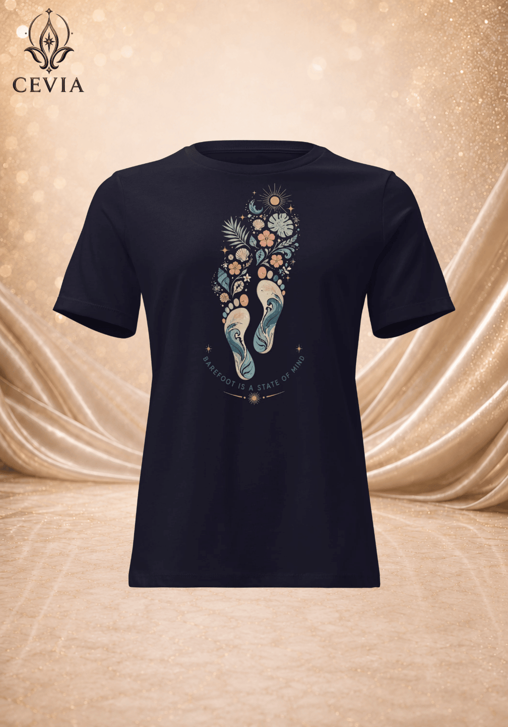 The Barefoot State of Mind Graphic Tee