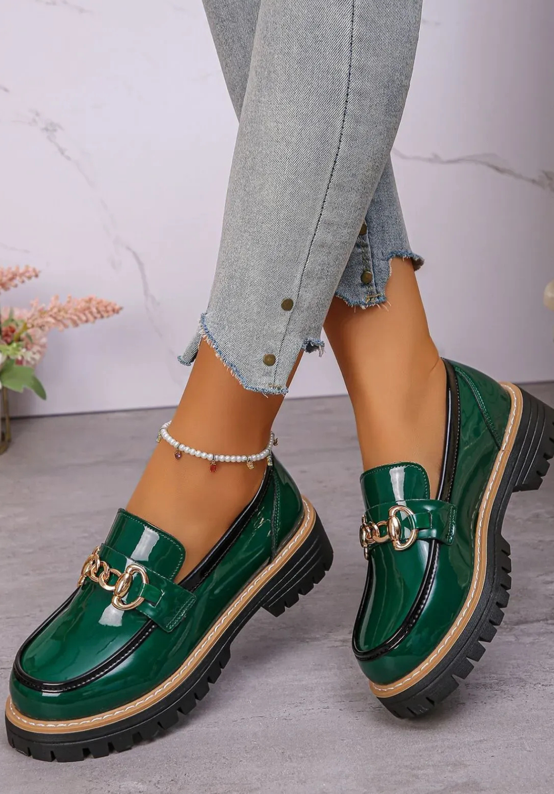The Milano Chain Loafers
