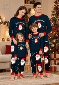 Noel Aile Eşleşen Pijama Takımları — Santa's Joyful Wishes