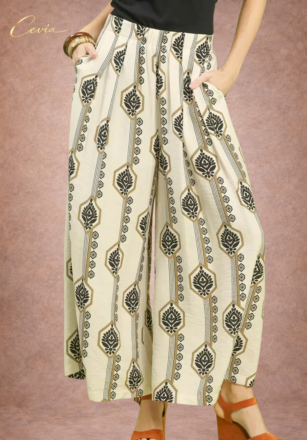 The Noir Nomad Palazzo Trousers