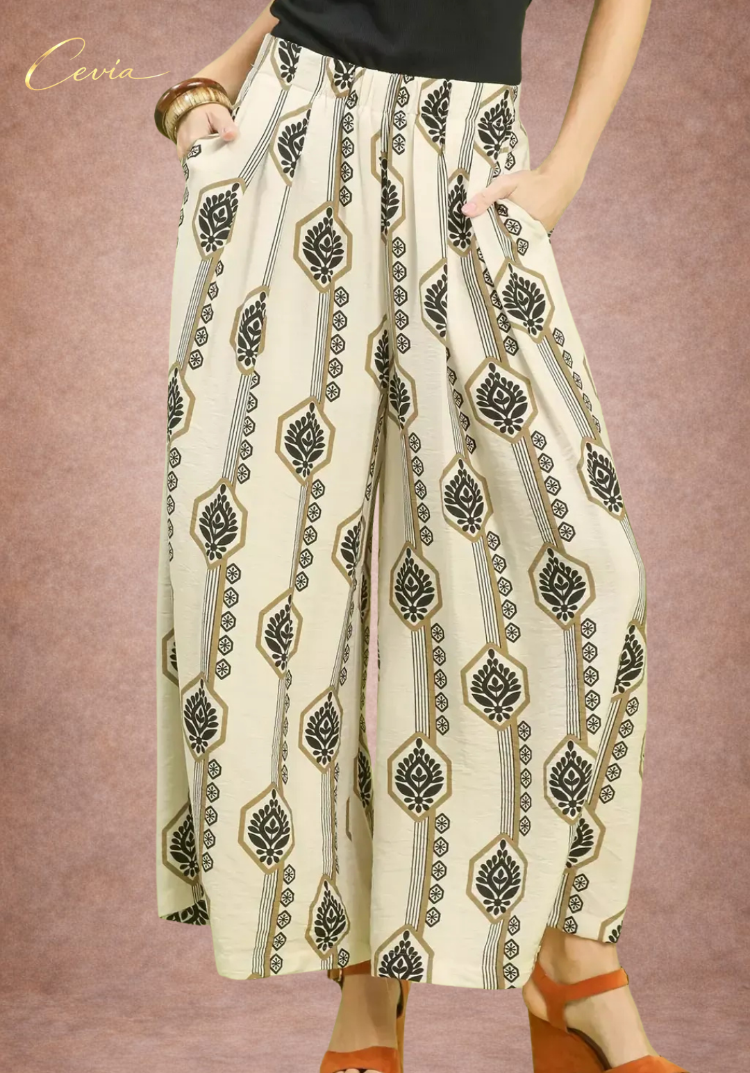 The Noir Nomad Palazzo Trousers