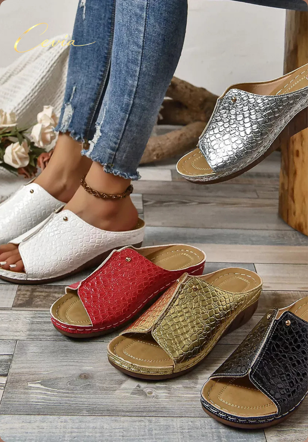 The Luxe Comfort Slide Sandals