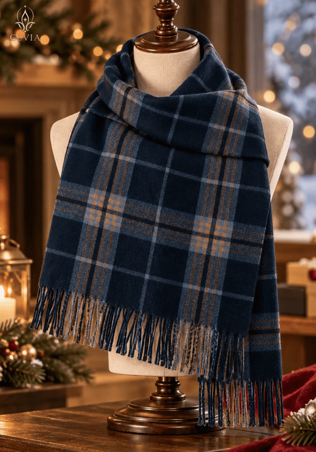 Der Heritage Karierte Winterschal
