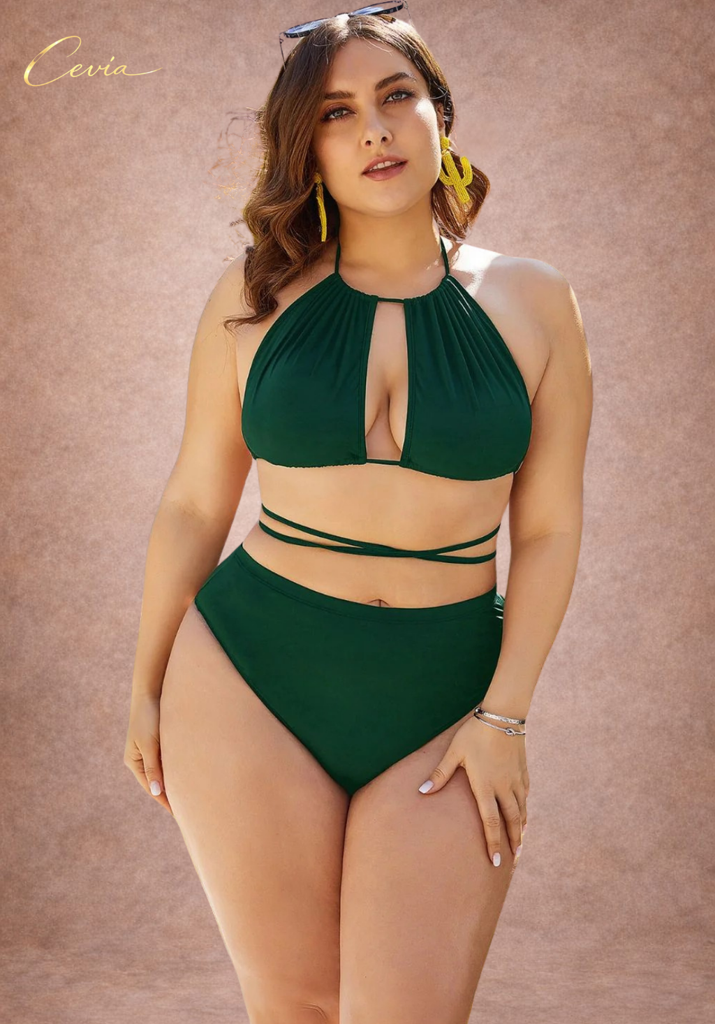 Aura Halter Bikini Set