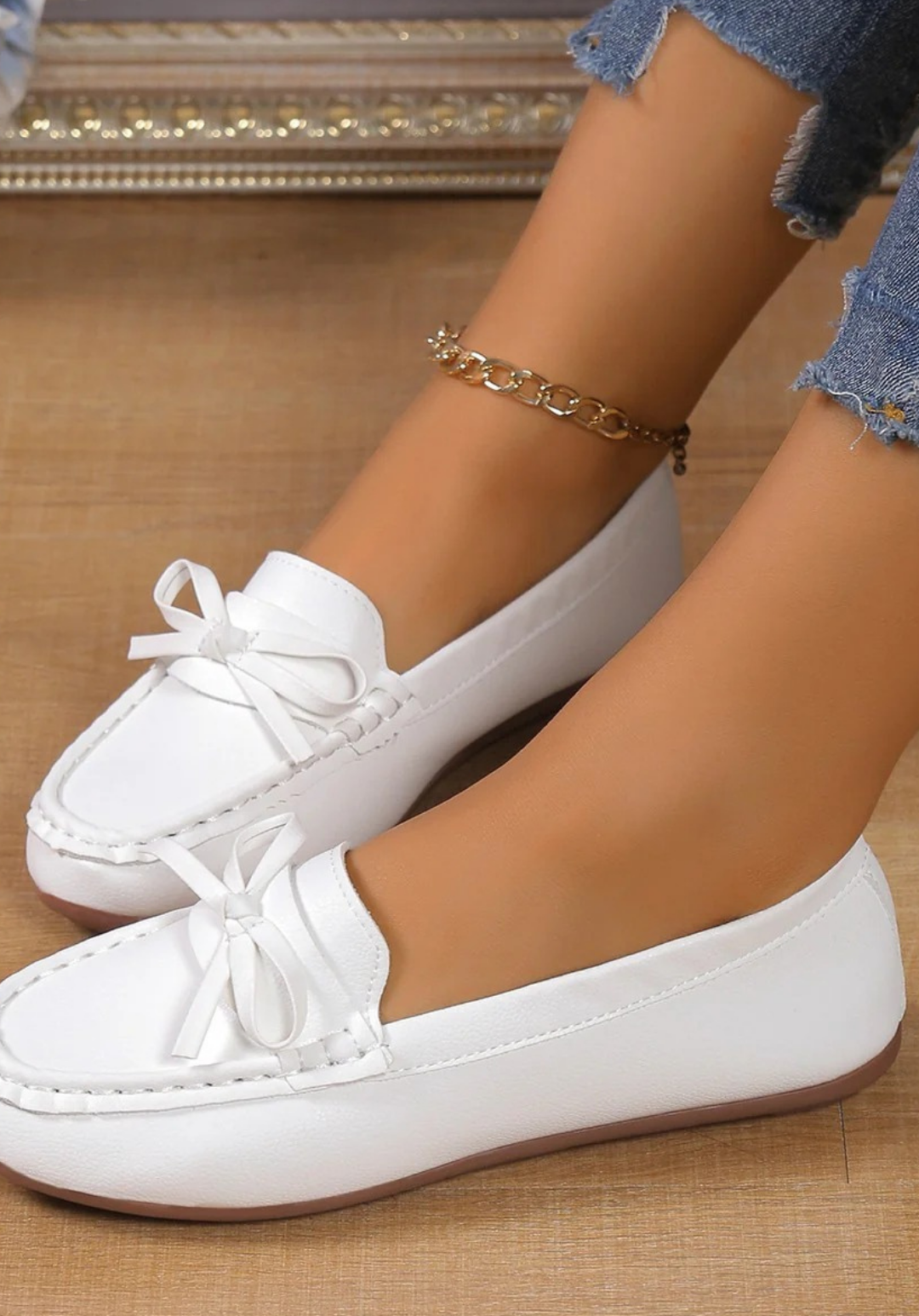 The Classic Bow Comfort Loafers