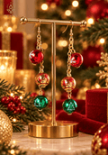 Die Festive Ornament Cascade Hängeohrringe
