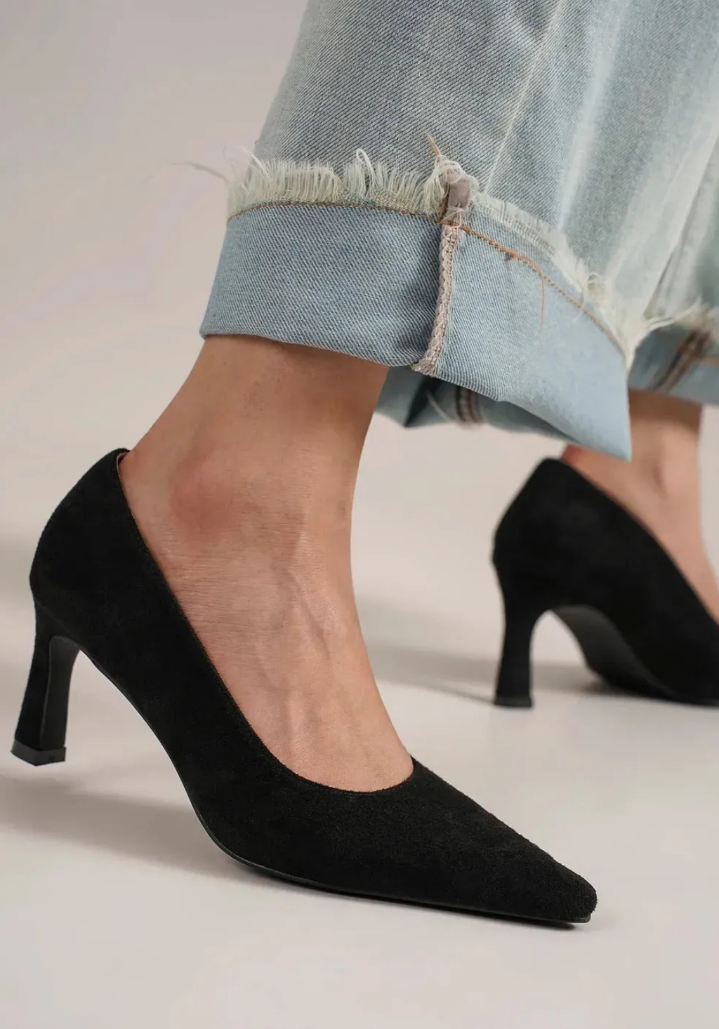 The Valentina Pointed Heel Pumps