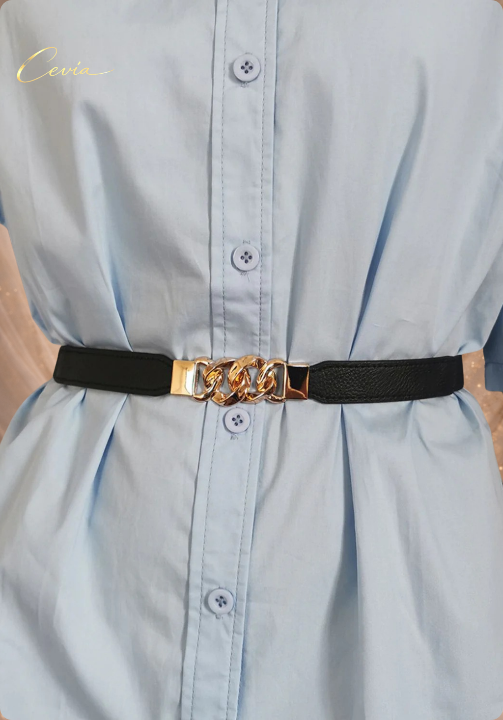 The Valora Chain Accent Belt