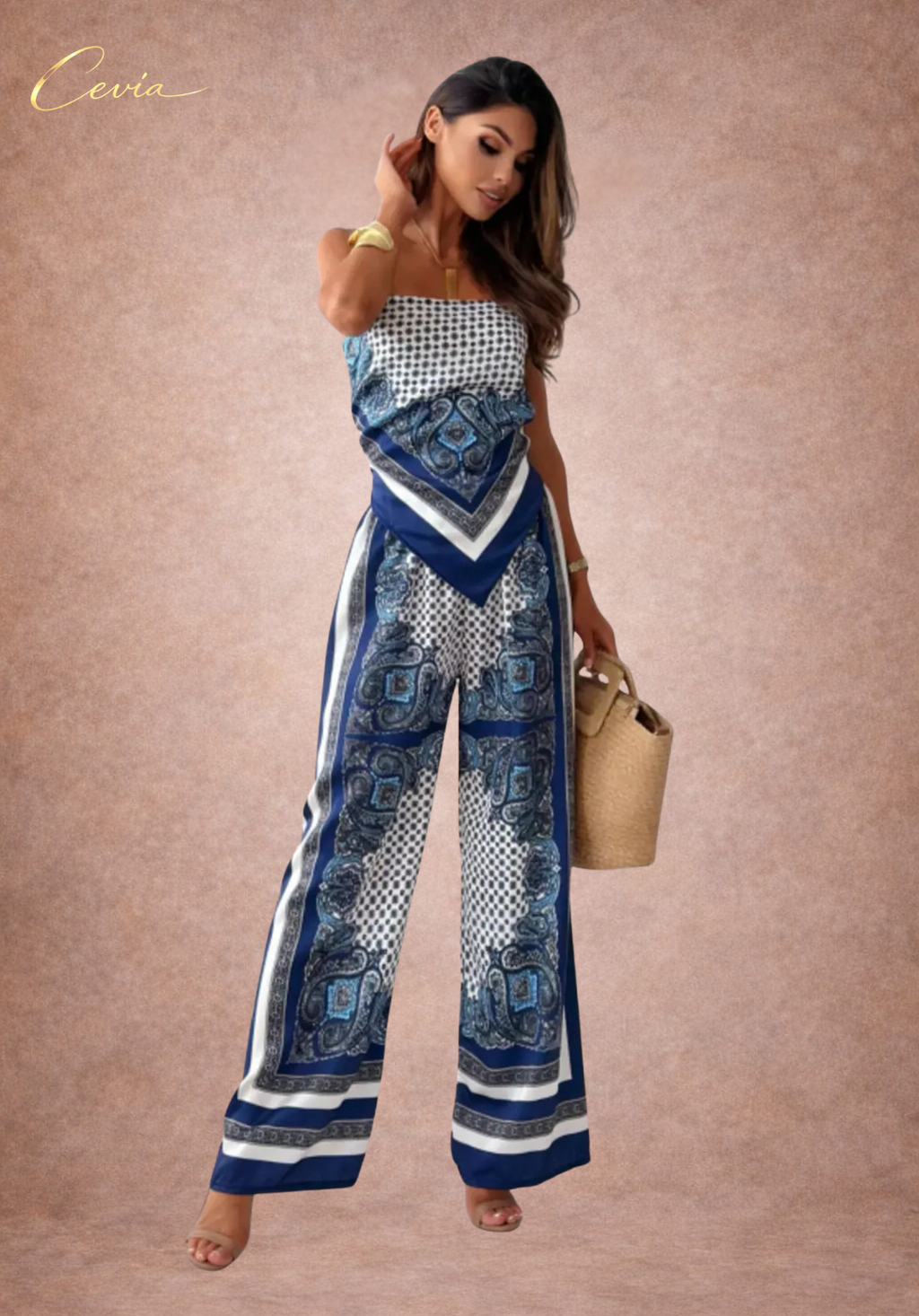 The Santorini Muse Two-Piece Set