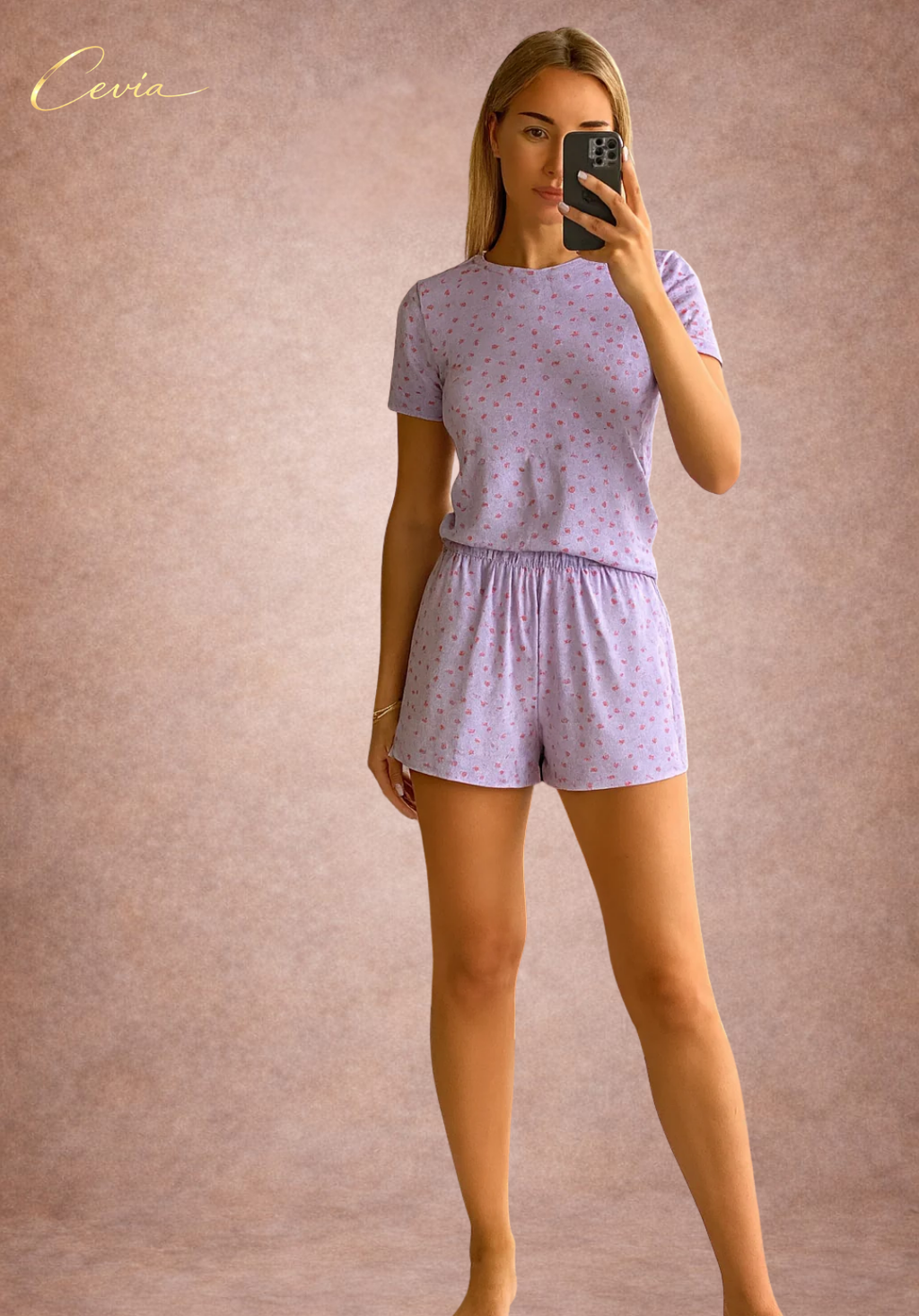 Roseline Whisper Pajama Set