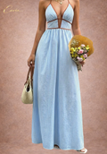 Celestine fließendes Maxikleid