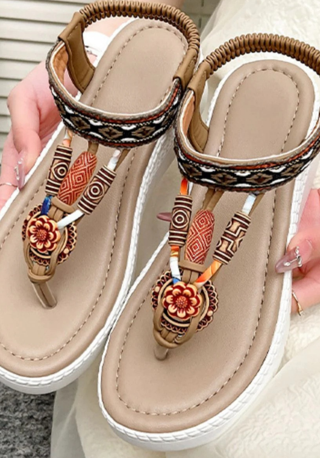 The Capri Bohemian Platform Sandals