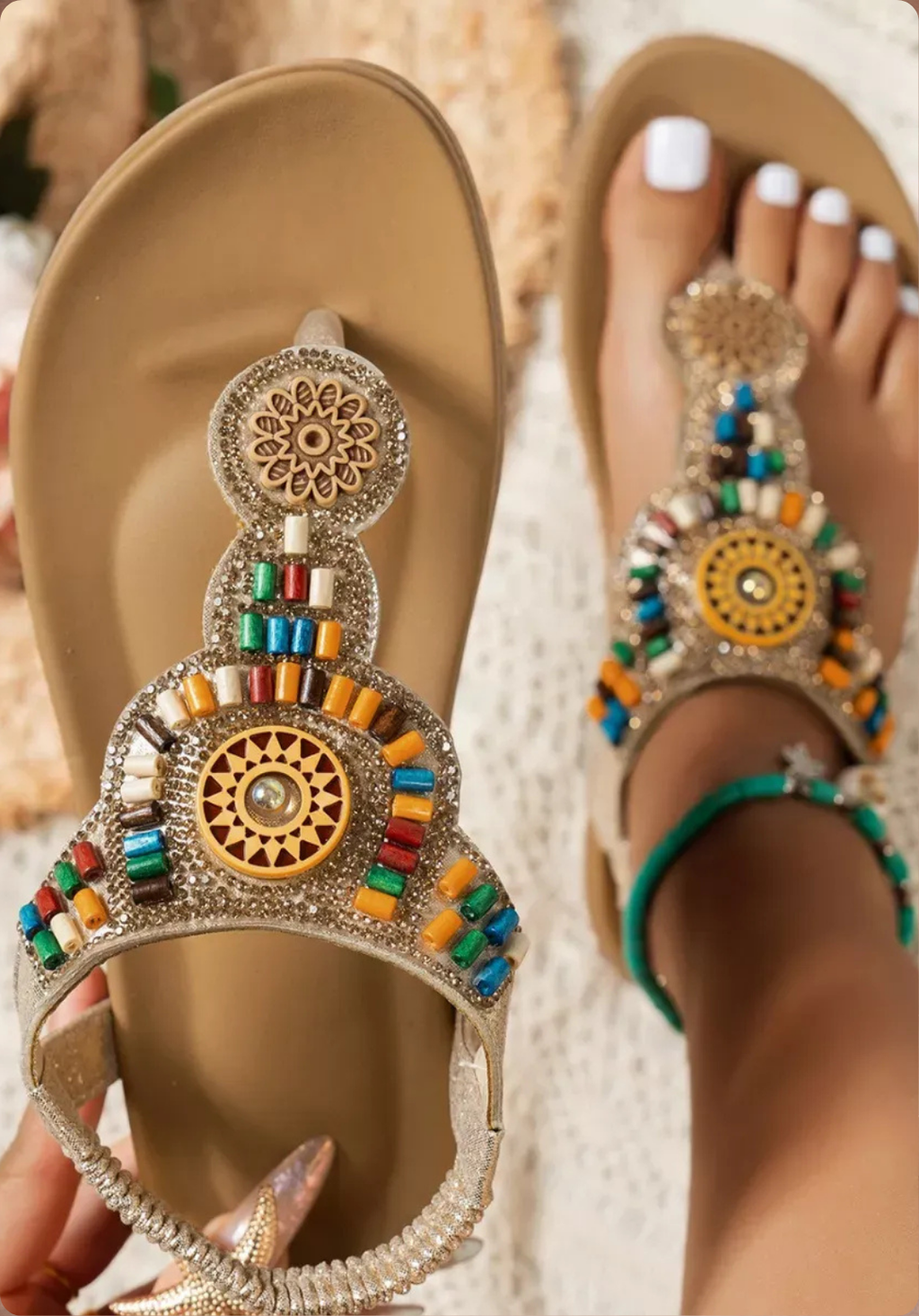 The Bohemian Charm Comfort Sandals