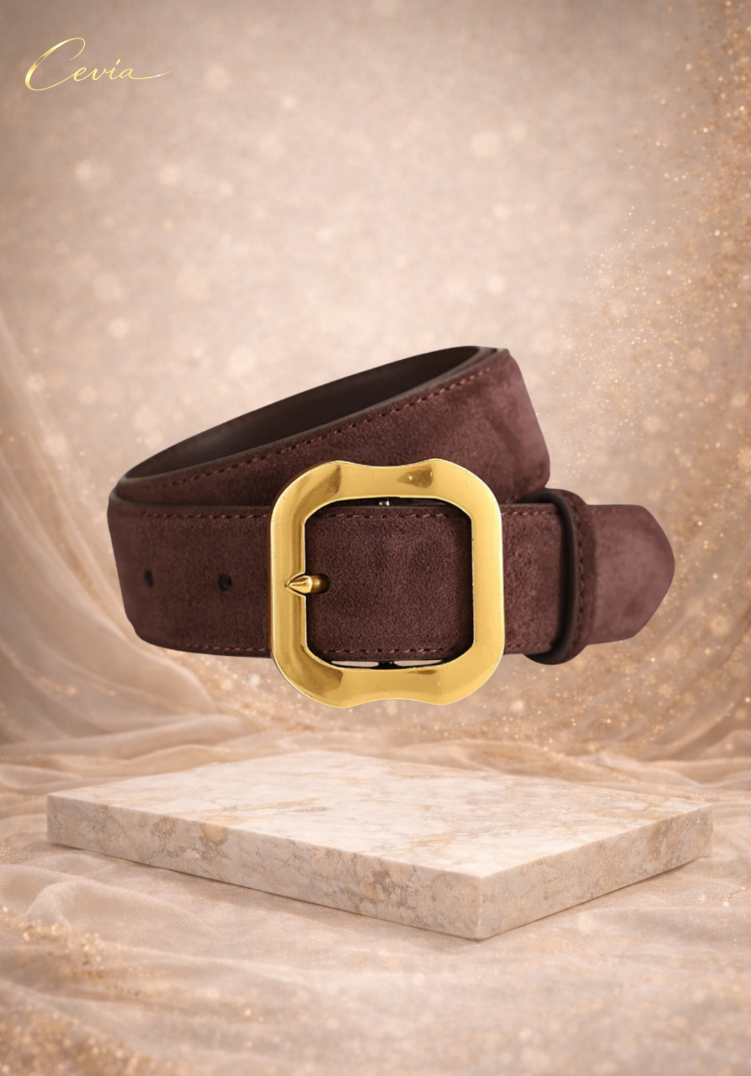 The Calista Signature Leather Belt