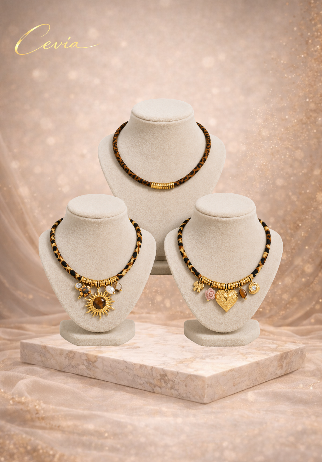 The Safari Luxe Charm Necklace