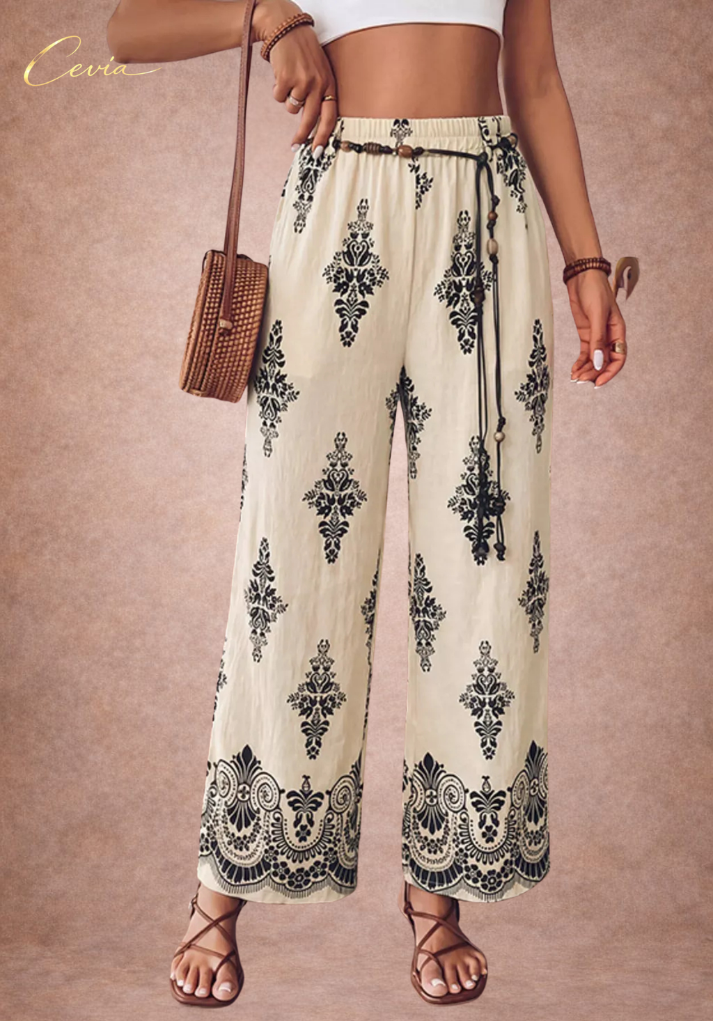 The Bohemian Wide-Leg Trousers