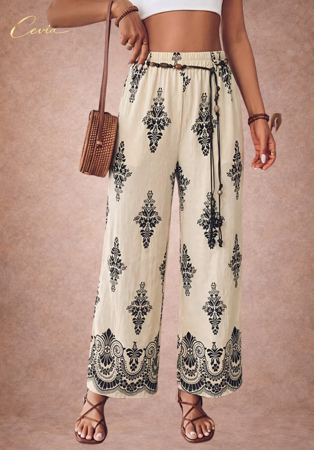 The Bohemian Wide-Leg Trousers