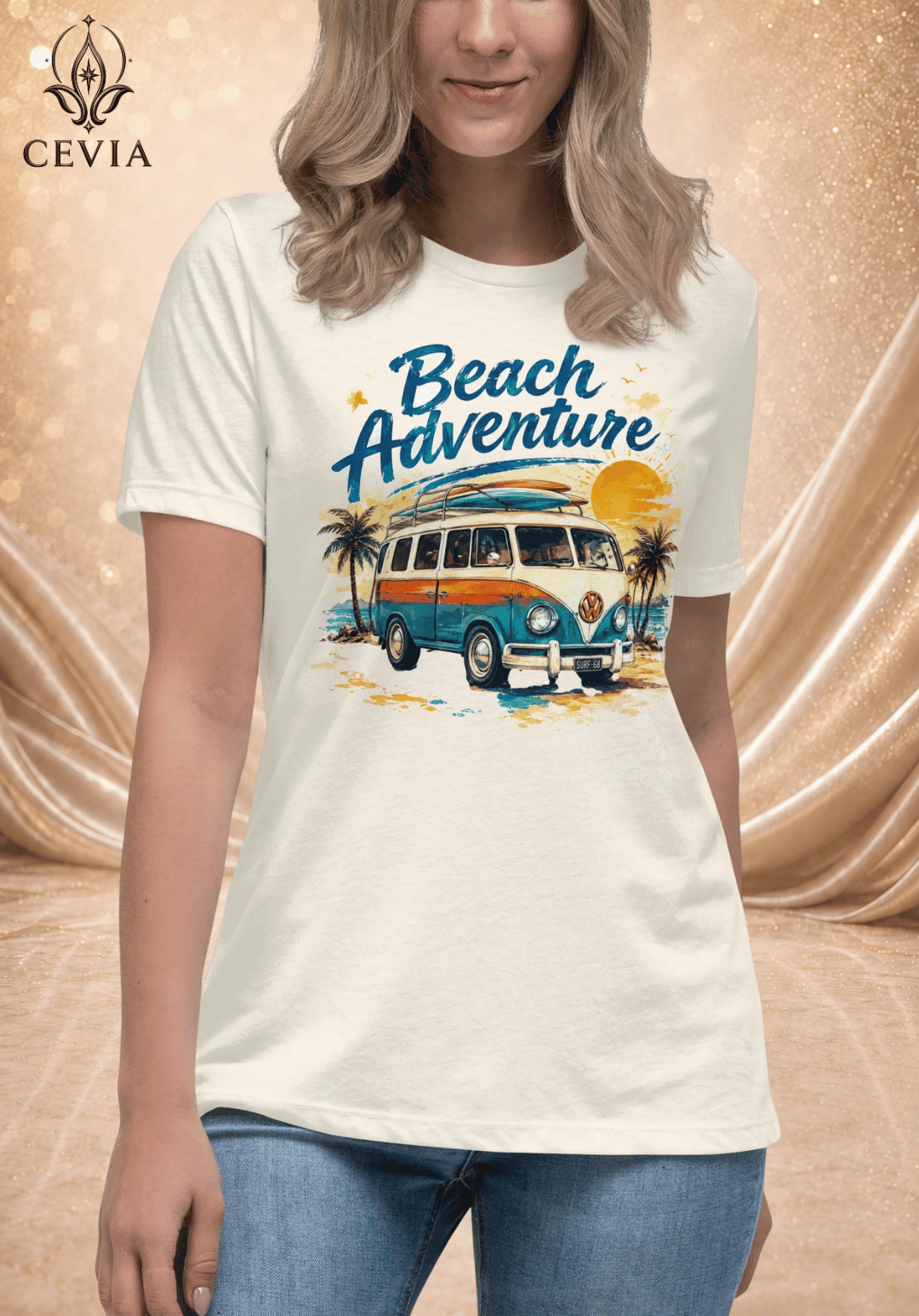 The Beach Adventure Graphic Tee