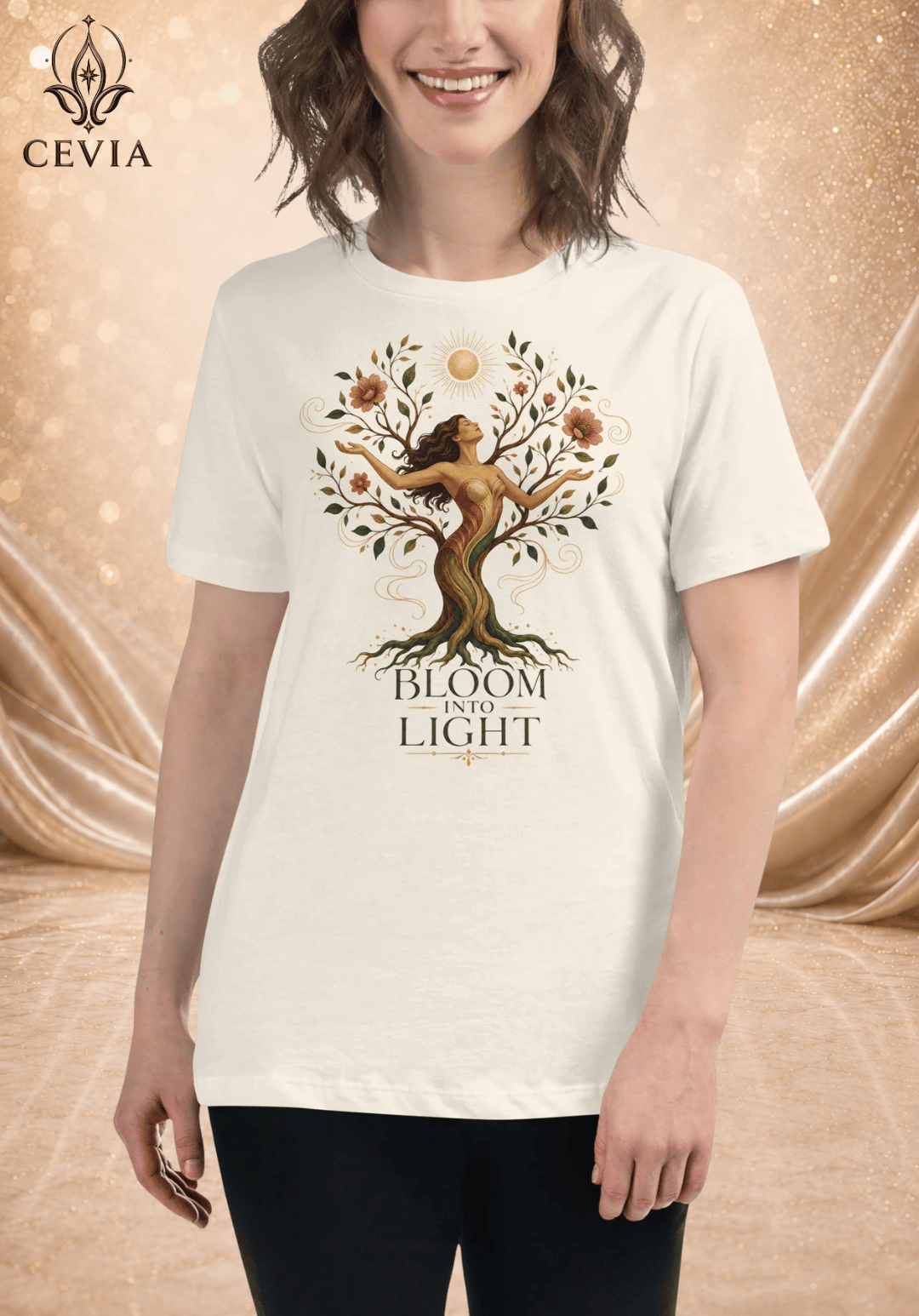 The Bloom Into Light Graphic Tee