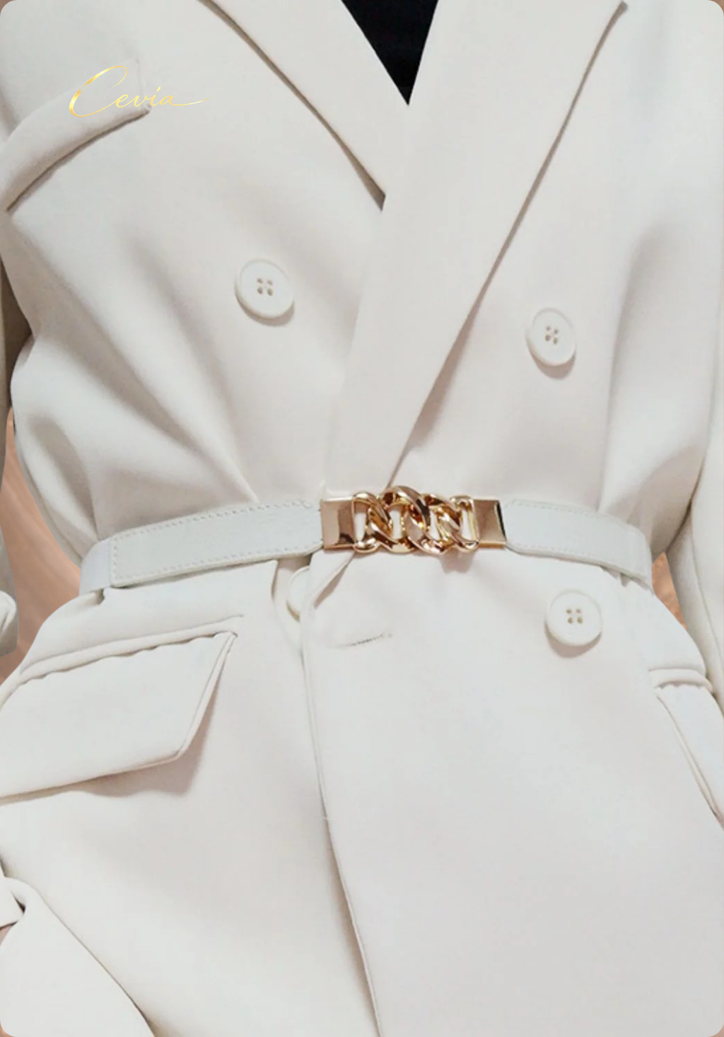 The Valora Chain Accent Belt