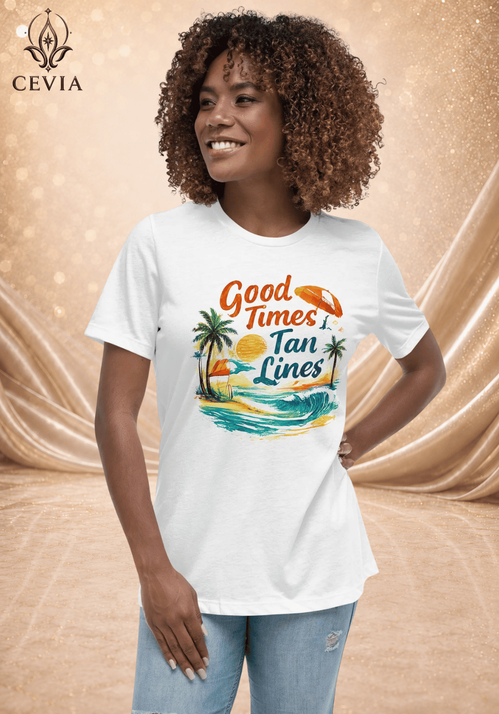 The Good Times & Tan Lines Graphic Tee