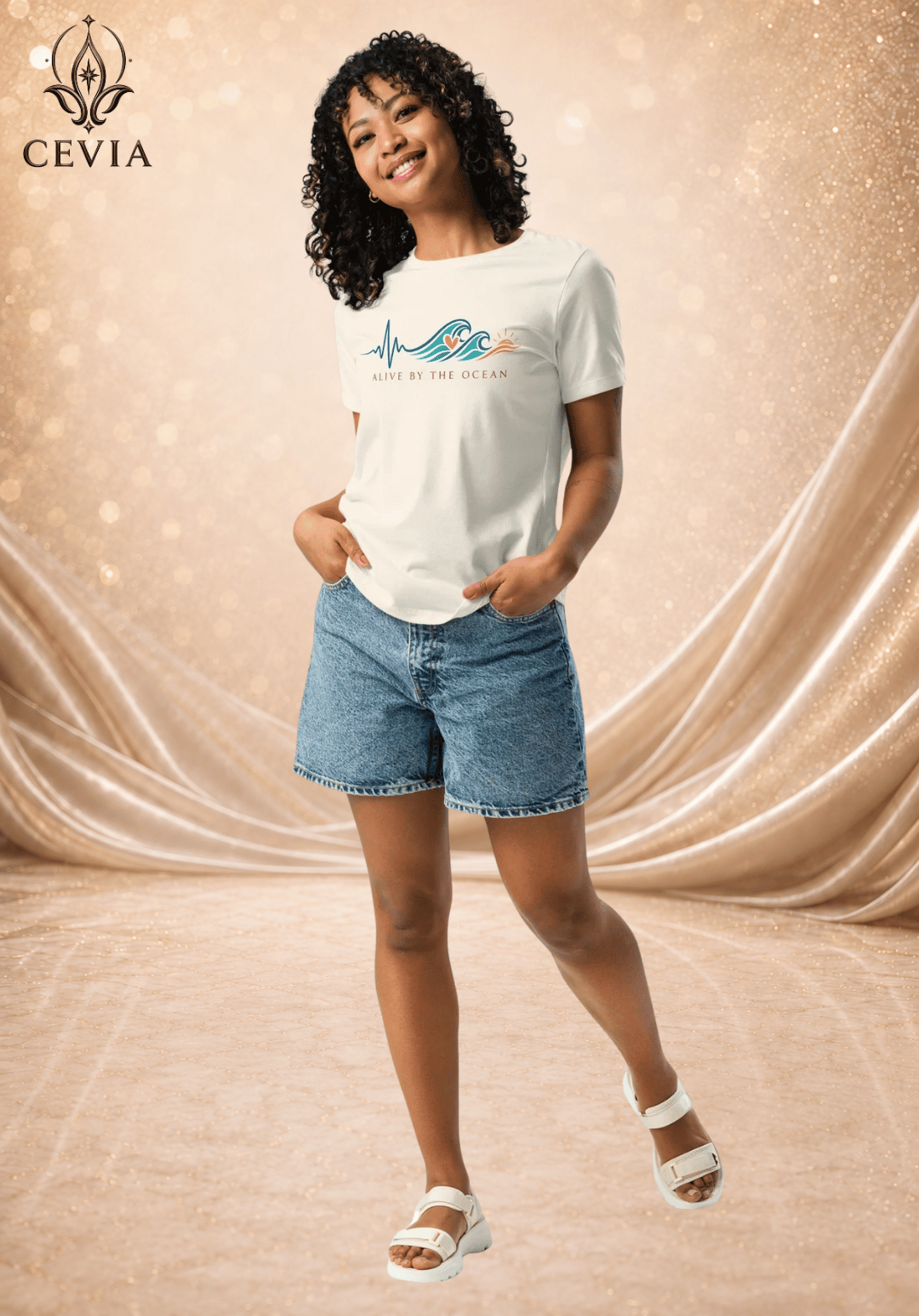 The Ocean Pulse Graphic Tee