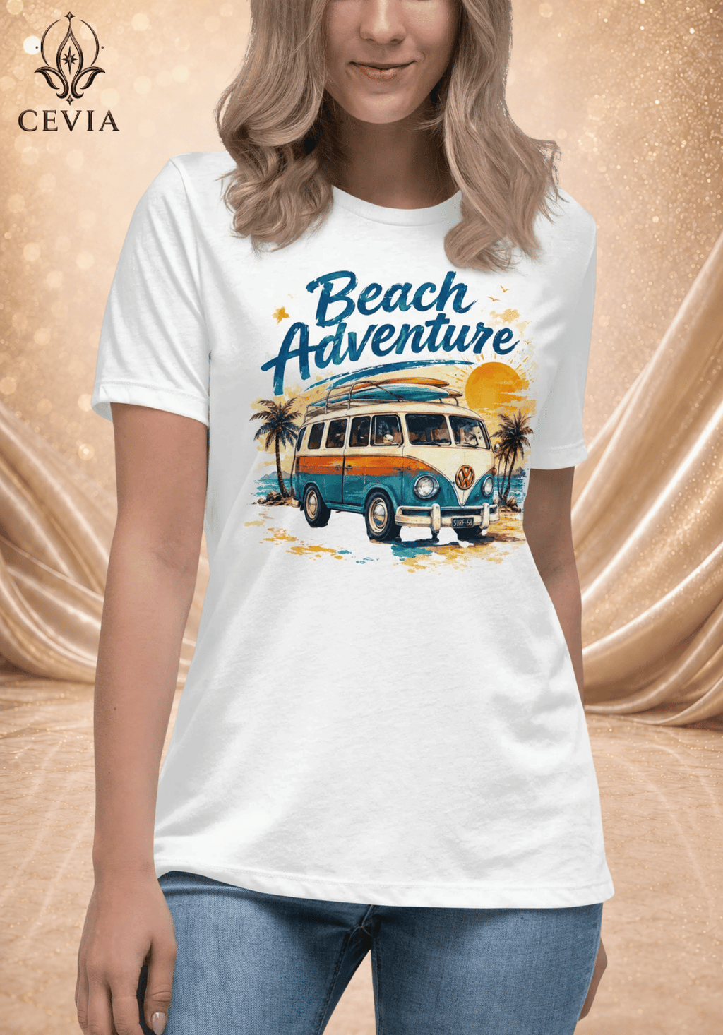 The Beach Adventure Graphic Tee