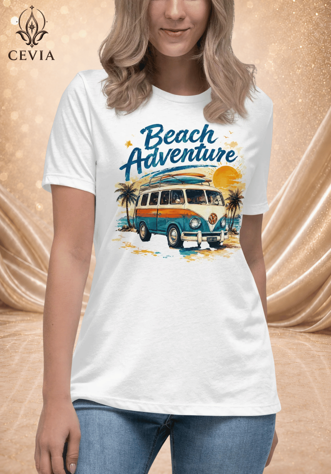 The Beach Adventure Graphic Tee