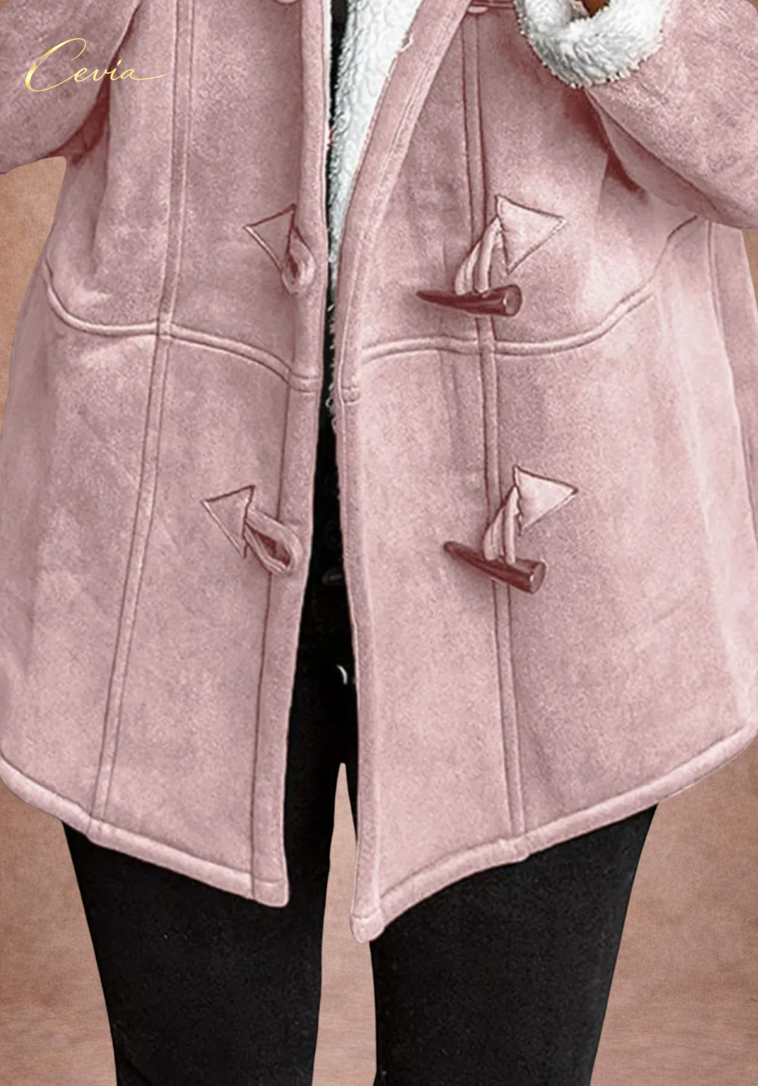 The Norabel Cozy Toggle Hooded Coat