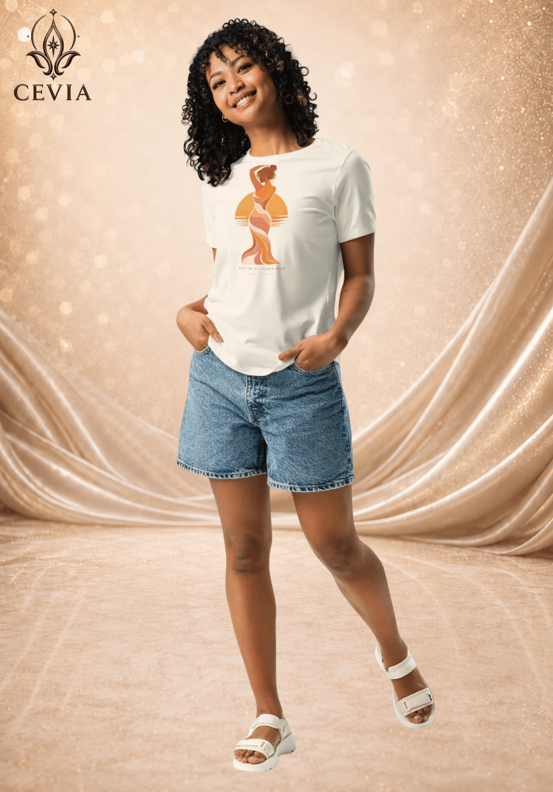 The Golden Hour Muse Graphic Tee