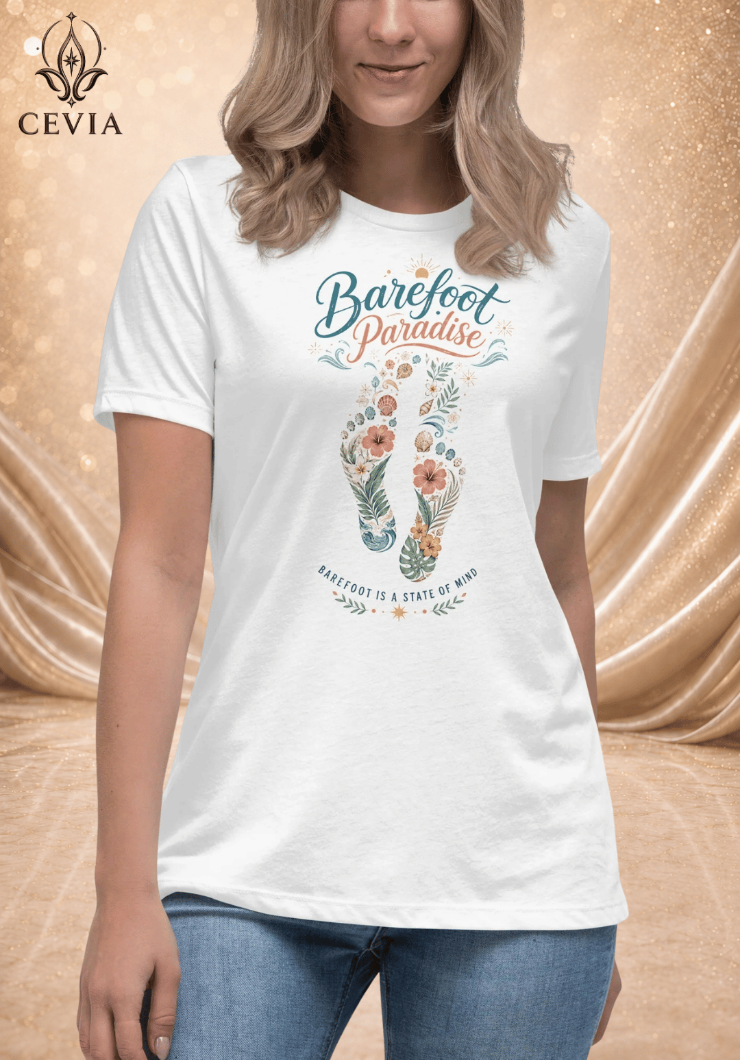 The Barefoot Paradise Graphic Tee