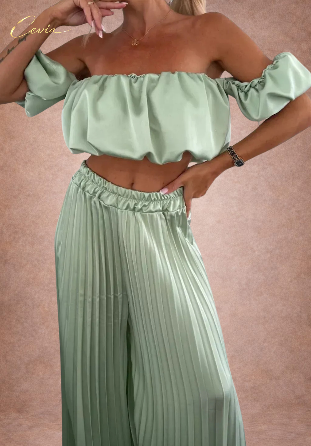 The Opaline Muse Two-Piece Set