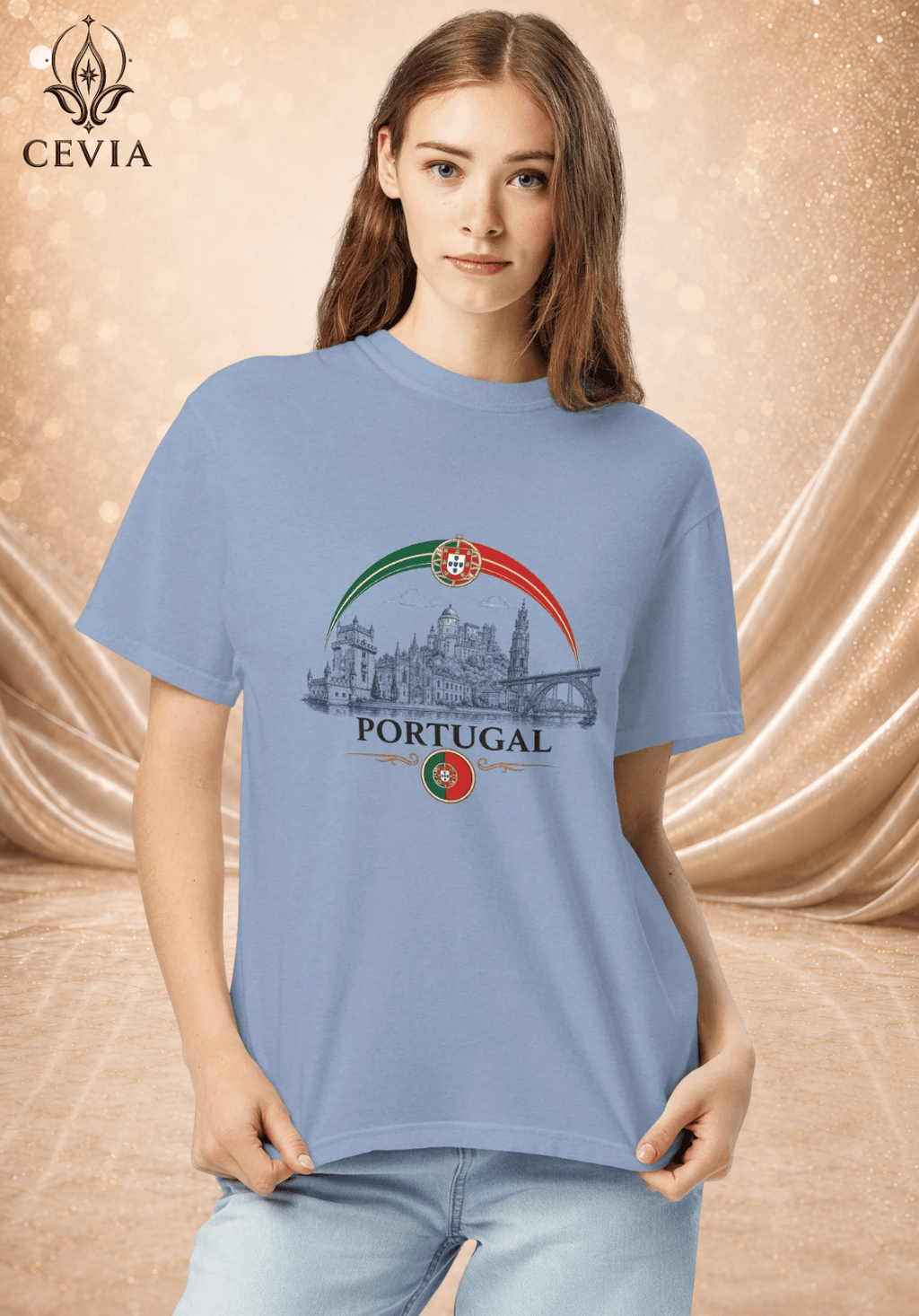 The Portugal Supporter Graphic Tee
