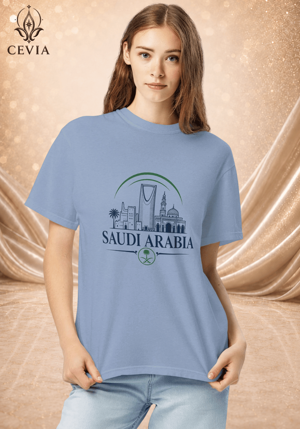 The Saudi Arabia Supporter Graphic Tee