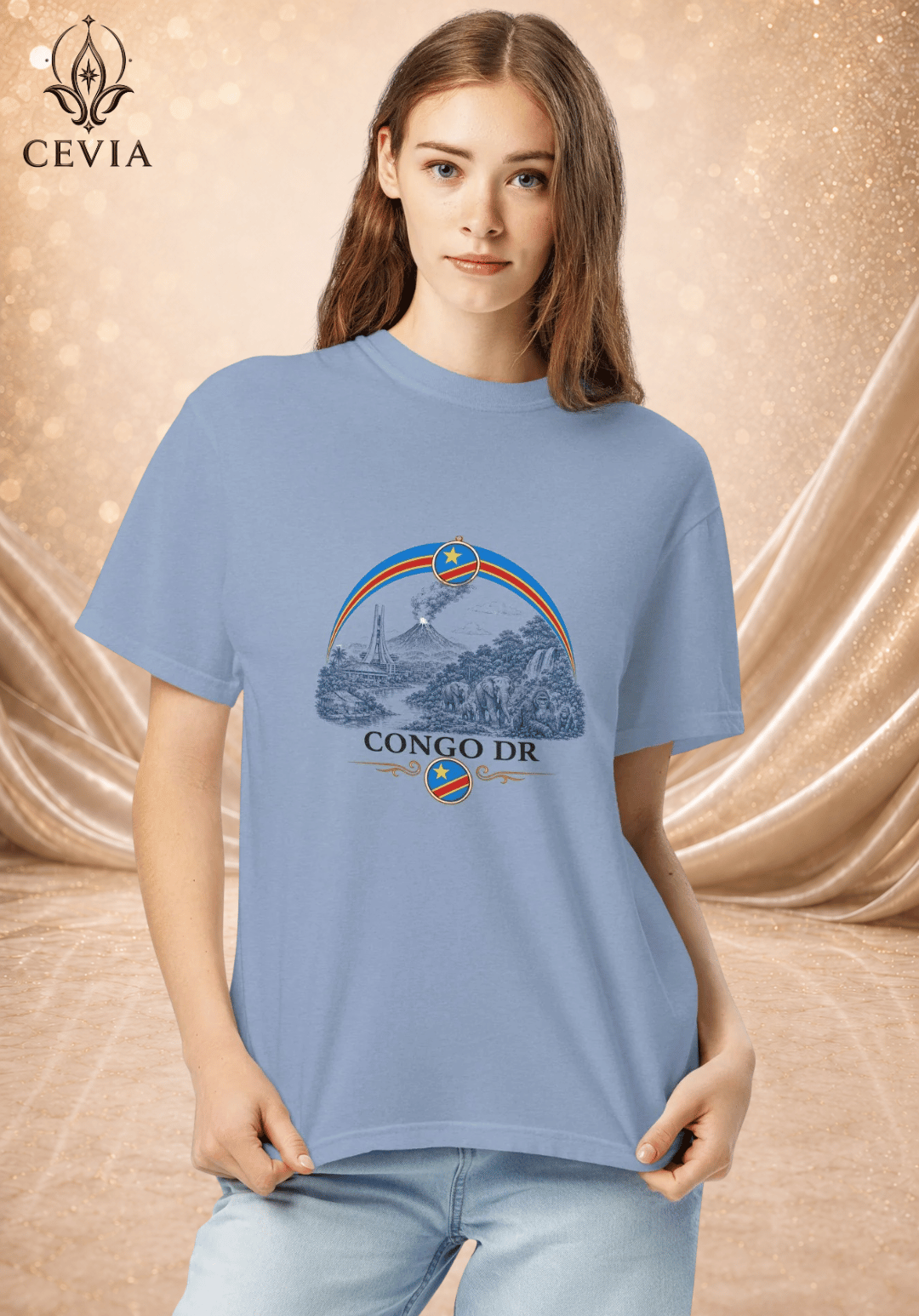 The Congo DR Supporter Graphic Tee