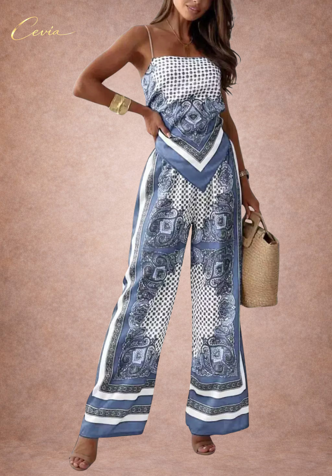 The Santorini Muse Two-Piece Set