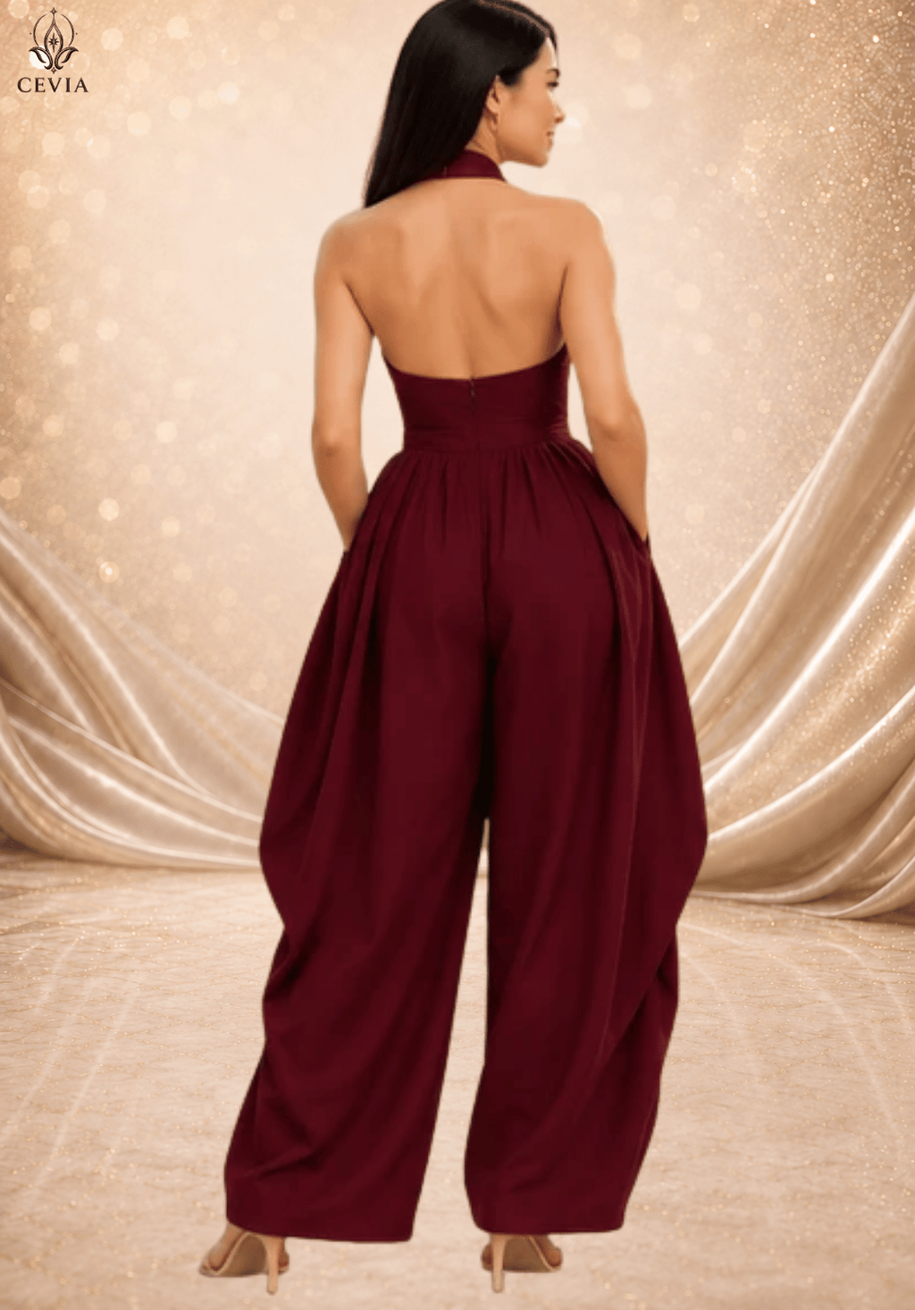 The Élan Crisscross Jumpsuit