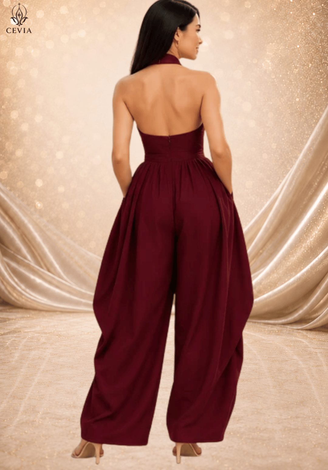 The Élan Crisscross Jumpsuit