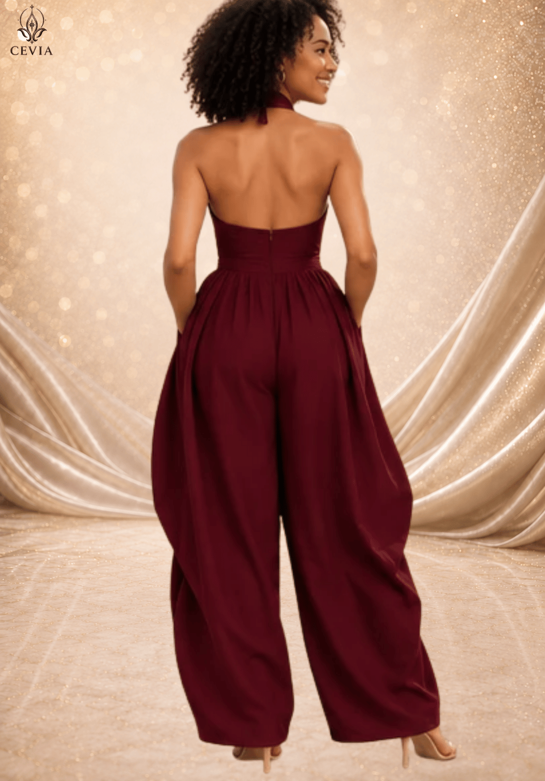 The Élan Crisscross Jumpsuit