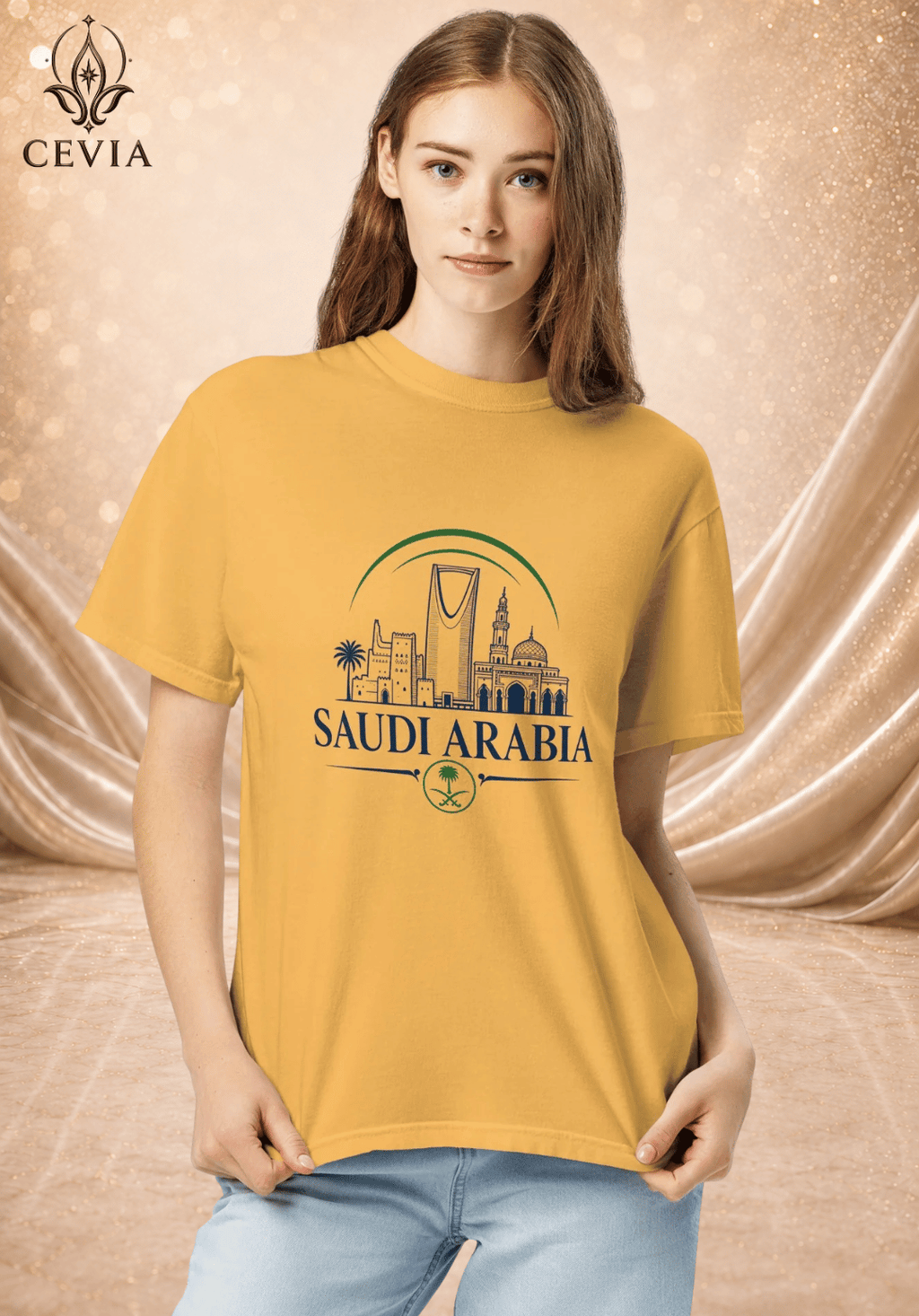 The Saudi Arabia Supporter Graphic Tee