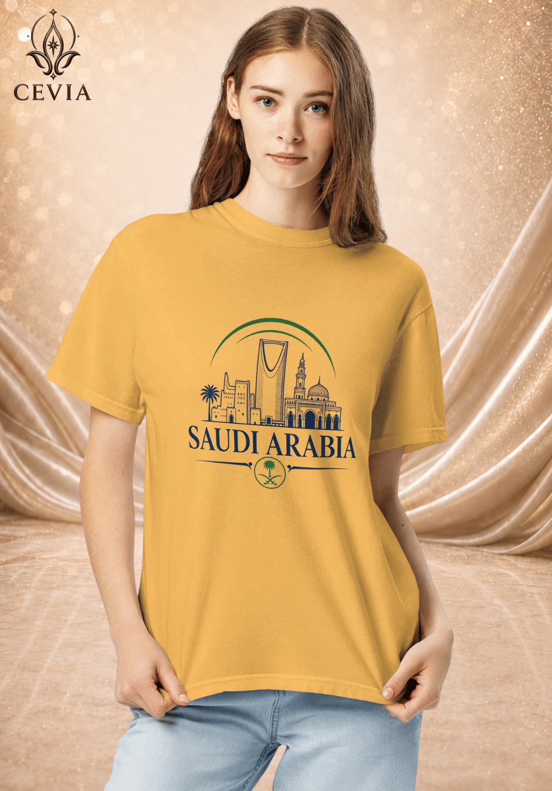 The Saudi Arabia Supporter Graphic Tee