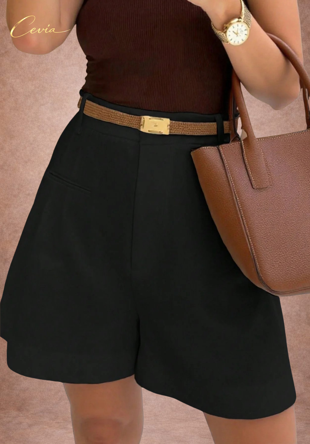 The Monaco Elegance Tailored Shorts