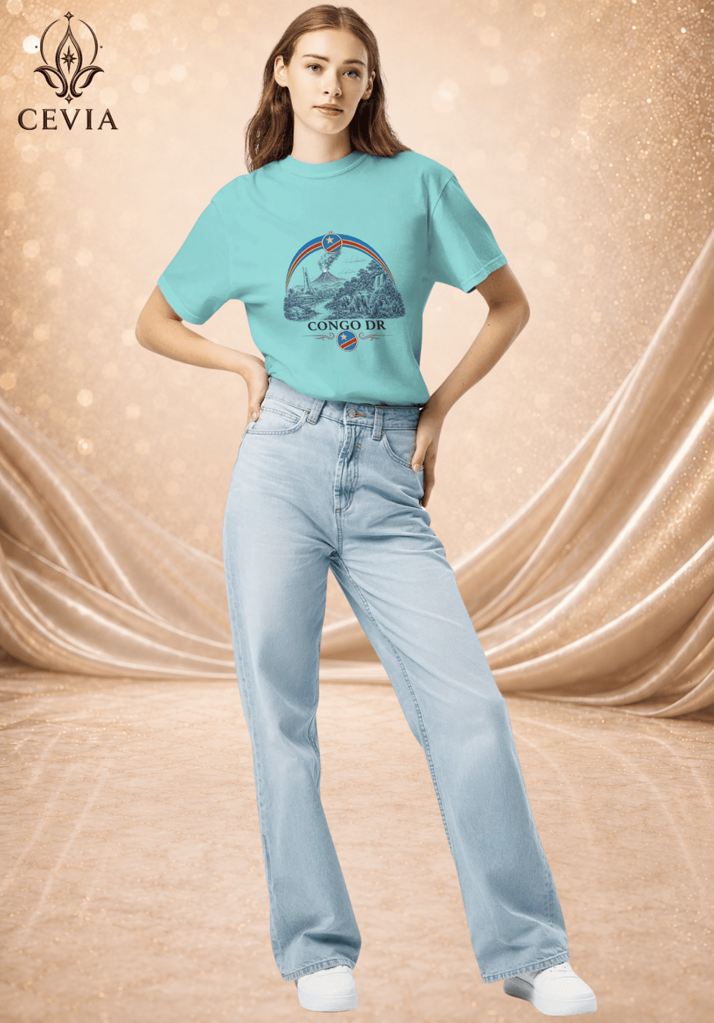 The Congo DR Supporter Graphic Tee